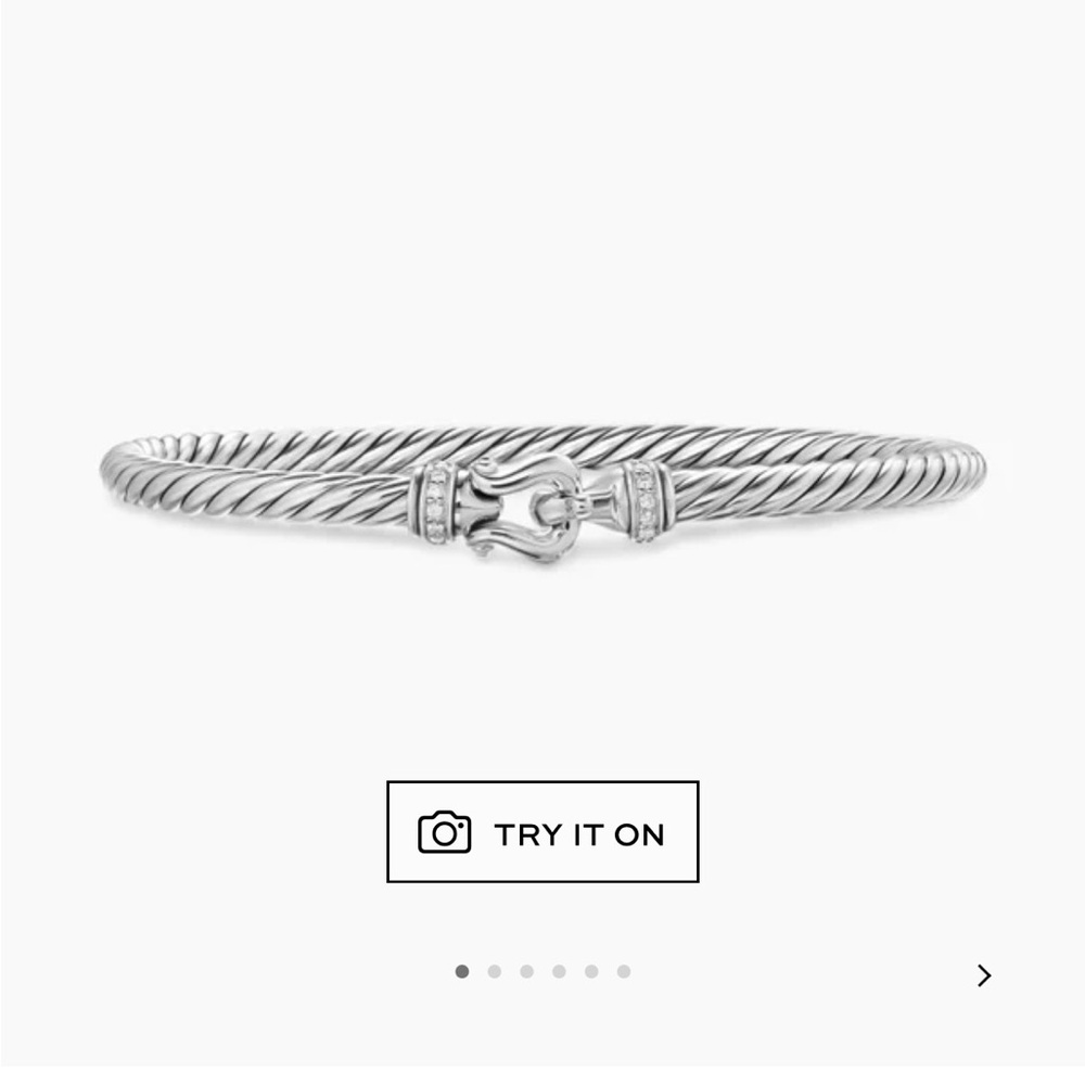 David Yurman Silver Bracelet
